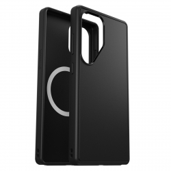 OtterBox Symmetry Magnets Samsung Galaxy S25+ 5G (6.7") Case Black-(77-97457),Antimicrobial,DROP+3X Military Standard,Integrated Grip,7 Years Warranty 77-97457