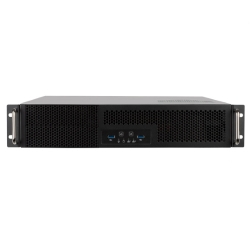 SilverStone RM23-502 2U dual 5.25" drive bay ATX rackmount industrial storage server chassis with USB 3.1 Gen1 interface SST-RM23-502