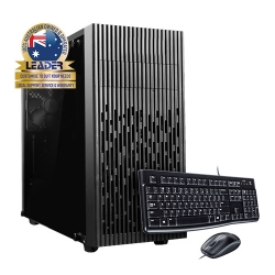 Leader Visionary 326 Desktop, Intel i3-14100 CPU, 16GB DDR5, 500GB M.2 NVMe SSD, 450W PSU, B760 Chipset, Windows 11 Home, 1 Year Warranty SV326