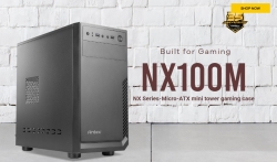 Antec NX100M mATX Business Office Case + True 450w Continuos PSU. 1x 5.25" ODD, Easy Access USB 3.0 x 2. 1x 80mm Fan. 8PIN EPS, 2x PCIE. TAC 2.0. NX100MVPA45