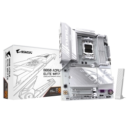Gigabyte B850 A ELITE WF7 ICE 1.0 , AMD AM5, 1 x HDMI, 3 x PCI Express x16, 3 x M.2, 4 x SATA, 9x USB 3.2 B850 A ELITE WF7 ICE