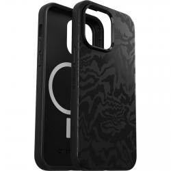 OtterBox Symmetry MagSafe Apple iPhone 14 Pro Max Case Rebel (Black) - (77-88969), Drop+ 3X Military Standard, Ultra-Sleek, 7 Years Warranty