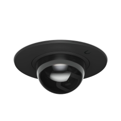 Ubiquiti G5 Dome Camera Ultra Flush Mount,Black,Accessory For Recessed Instal Into A Wall/Ceiling With Smoked Bubble Enhanced Discretion UACC-G5-Dome-Ultra-FM-SB-B