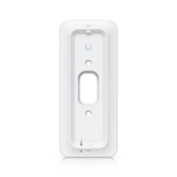 Ubiquiti G4 Doorbell Pro PoE Gang Box Mount, White,Secure, Flat/ 25° Angled Wedge Angled Mounting Plate, Compatible NHU-UVC-G4-DBELL-POE UACC-G4-Doorbell-Pro-PoE-Gang-Box-W