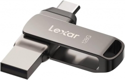 Lexar D400 256GB JumpDrive BL Titanium USB 3.1 Type-C, up to 130MB/s read transfer content between your USB Type-CTM and Type-A devices. LJDD400256G-BNQNG