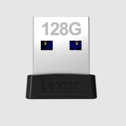 Lexar S47 128GB JumpDrive® Plug n Stay USB 3.1 Flash Drive, up to 250MB/s read And for added versatility, the drive is backwards compatible with USB 3 LJDS47-128ABBK