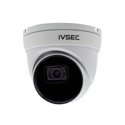 IVSEC TURRET IP CAMERA, 12MP, 3.6MM FIXED LENS, 15FPS, POE, IP66, 30M IR, MIC, IVSNC340XA