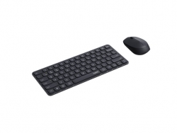RAPOO X9010M Multi-mode Wireless Ultra-slim Desktop Combo Set Dark Grey 9010M-BK