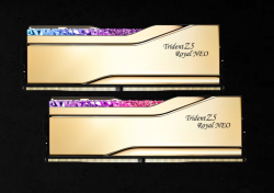 G.SKILL F5-6000J2636H32GX2-TR5NG 64GB (2 x32GB)/ AMD EXPO/DDR5 6000 MT/s/ Timings 26-36-36-96 Voltage 1.45 V EXPO TZ5 Royal Neo G F5-6000J2636H32GX2-TR5NG