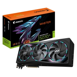 Gigabyte GV-N507TAORUS M-16GD, GeForce RTX 5070 Ti, CUDA 8960, 16 GB, GDDR7, PCI-E 5.0, 750W, HDMI 2.1b x1