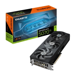 Gigabyte GV-N507TEAGLE OC-16GD, GeForce RTX 5070 Ti, CUDA 8960, 16 GB, GDDR7, PCI-E 5.0, 750W, HDMI 2.1b x1