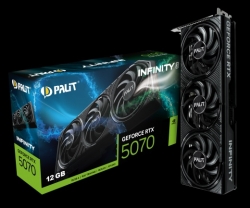 PALIT RTX5070 INFINITY 3 12GB GDDR7 192bit 3-DP HDMI NE75070019K9-GB2050S NE75070019K9-GB2050S