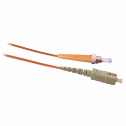 2m LC - ST FIBRE OPTIC CABLE 50/125 Simplex mode OM2 Patch Lead