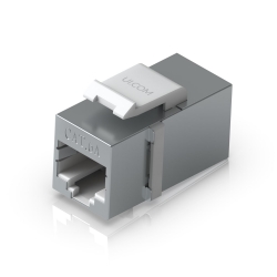 Ubiquiti Pass-through Cat6A Keystone Coupler, 12-Pack, For Connecting Pre-terminated Ethernet Cables Seamlessly UACC-Keystone-Coupler-C6A