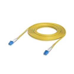 Ubiquiti OS2 Duplex LC UPC Fiber Patch Cable, Length 10M, Lightweight Fiber Patch Cable For Up To 100G Connections, UACC-OFC-S2-LULU-10M