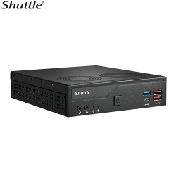 Shuttle DH770 Slim Mini PC, Intel 14th/13th/12th Gen LGA1700 socket, 1L, H770, 2x DDR5, 2x 2.5G LAN, 2x COM, 4x USB 3.2 Gen 1, 4x USB 3.2 Gen 2, 2x