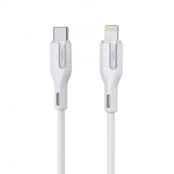 CHOETECH XCL-0002 Silicone USB-C to L Cable 1m White