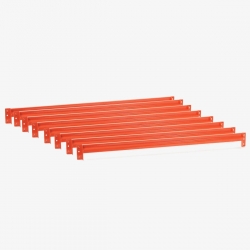United Storage 2.00m Length Set of 8 Orange Beams (4 bays) - ZBE-200