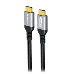 mbeat Tough Link 1.5m Certified 8K HDMI Cable - Space Grey HDMI 2.1 (male) to HDMI 2.1 (male) 50cm 2.02cm 1.13cm