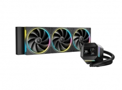 DeepCool LM360 ARGB Liquid Cooler Mini LCD Screen, 2.4' IPS, 320 240 Resolution , Intel LGA1851/1700/1200 + More, AMD AM5/AM4