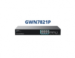 Grandstream GWN7821P Enterprise Layer 3 Managed Multi-Gigabit PoE Network Switch, 8 x 2.5 GigE PoE++, 2 x 10G SFP+ GWN7821P