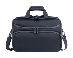 HP Travel Plus 15-20 Liter 14' Laptop Bag Double-coil zipper Trolley pass-through Padded back panel 180-degree opening 3 compartments Hanger tag Blue