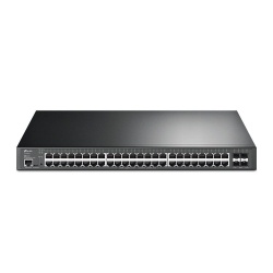 TP-Link | SG3452XP | Omada 48 Port Gigabit and 4 Port 10GE SFP+ L2+ Managed Rackmount Switch with 48 Port PoE+