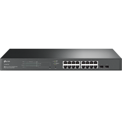 TP-Link | SG2218P | Omada 18 Port Gigabit Smart Rackmount Switch with 16 Port PoE+