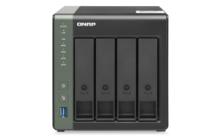 QNAP 4-BAY NAS (NO DISK) ALPINE QC 1.7GHz, 4GB, 10GbE SFP+, 2.5GbE, GbE, TWR, 2YR WTY TS-431X3-4G