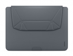 Lenovo Origami 35.6 cm (14') Sleeve case Grey PE bag+belly band Snug fit 14' Notebook Origami-fold design Sustainable RPET inner materials