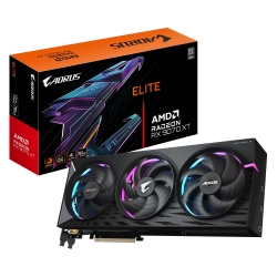 Gigabyte AORUS Radeon™ RX 9070 XT ELITE 16G, 20 Gbps, GDDR6, 256 bit, PCI-E 5.0, DirectX 12 API, PSU 850W, 8 pin*3, DisplayPort 2.1a *2 HDMI 2.1b *2 GV-R9070XTAORUS E-16GD