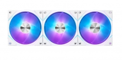 MSI MPG EZ120 ARGB WHITE-3W Fan, 3 x MPG EZ120 ARGB fans, 7-pin JAF / 4-pin PWM & 3-pin ARGB, 0~1900 RPM ?10%, 73.82 CFM, white