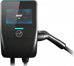 MSI Smart EV Charger EV Premium V2, Single Phase 32A, 7.4KW ,5M Type 2 Charging gun, 7' IPS, IP55 (Charger) / IP67 (charging gun)