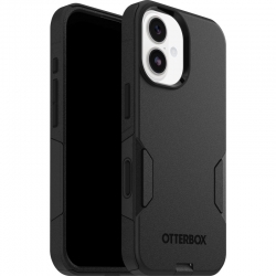 OtterBox Commuter Apple iPhone 17 (6.3") Case Black - (77-98294), DROP+ 3X Military Standard, Pocket Friendly, Hassle-Free, 7 Years Warranty 77-98294