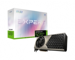 MSI nVidia GeForce RTX 5070 Ti 16G EXPERT OC, PCI Express Gen 5, Boost: 2482 MHz, CUDA 8960 Units, 16GB GDDR7, HDMI x 1