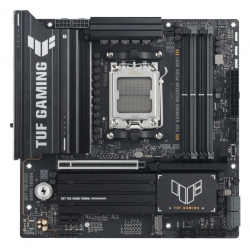 ASUS AMD TUF GAMING B650EM-PLUS WIFI (AM5) Micro-ATX Motherboard, DDR5(4x), 12+2+1 Power Stages, PCIe 5.0, 3x M.2, Front USB-C, 2.5Gb LAN, Wi-Fi 6E