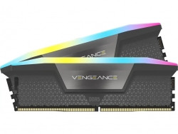 Corsair VENGEANCE RGB 64GB (2 x 32GB) 288-Pin PC RAM DDR5 6000 (PC5 48000) Desktop Memory