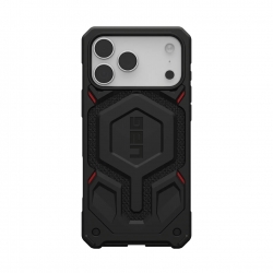 UAG Monarch Pro MagSafe Kevlar Apple iPhone 17 Pro Max (6.9') Rugged Case - Kevlar Black (114514113940), Shock Protection, 10 Years Warranty