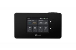 TP-Link M8550 5G Mobile Wi-Fi, 2880 Mbps at 6 GHz or 2880 Mbps at 5 GHz 688 Mbps at 2.4 GHz, 5G 3.4Gbps/900Mbps, 4G Cat19 1.6Gbps/2