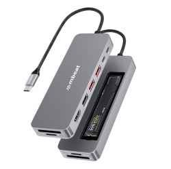 mbeat mbeat Elite 9-in-1 USB-C Multiport Hub with Built-in M.2 NVMe SSD Enclosure