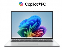 ASUS Vivobook 16 16'AMD RYZEN AI 5 330 WUXGA (1920 x 1200) 16:10 aspect ratio DDR5 16G 512G Cool Silver Win11 Home 1.9kg 1yr wty Notebok~Q3