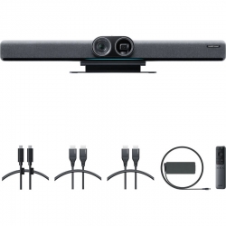 Insta360 (CINSAABA) Connect Standard Bundle (BYOD) includes 1x Insta360 Connect, 1x Remote Control, 1x Desk Stand, 2x 1.8 Meter HDMI Cables, 1x 1.8 Meter USB-C