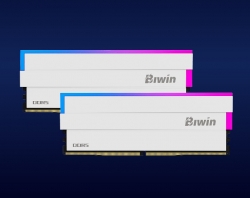 BIWIN DDR5 Memory DW100 RGB Memory 6000MHz 32GB (16GB*2) CL30-38-38-76 1.35V WHITE B5DW100326030ER2G-CW001