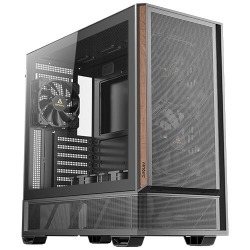 Antec P30 Air 478 222 465 ?mm, Steel+Plastic+Wood, ATX/mATX/ITX, 4mm TG, 2xUSB3.0, Type-C, 7 slots, 2/1 3.5'/2.5', fans 5, GPU 405 ?mm Mid Tower Case