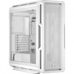 Corsair 5000T Mid-Tower High-Performance PC Case - White, ATX, 450mm GPU, 250mm PSU, 170mm CPU cooler, 360mm rad, 1x USB-C 3.2 Gen 2