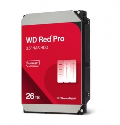Western Digital WDRed Pro NAS Hard Drive - 26TB 3.5" 272MB/s 7200 RPM 512MB SATA HD 5yrs warranty WD260KFGX