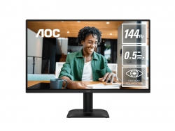 AOC 23.8' IPS, 1920 1080@144Hz, 4ms GtG, 300 ?cd/m , 1500:1, 178 VA, sRGB 112%, HDMI/DP, tilt -5 ~23 , 16.7M colors, 16W