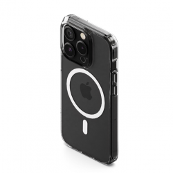 Cygnett AeroMag Apple iPhone 16 Pro Max (6.9') Clear Case (CY5003CPAEG),TPU Frame,Hard-Shell Back,Magsafe Compatible,4FT DropProof,2 Years Warranty