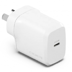 Cygnett PowerPlus 25W USB-C PD Fast Wall Charger - White (CY4734PDWCH), Portable,Best for iPhone,Samsung's PPS & USB-C Devices, 2 Years Warranty CY4734PDWCH