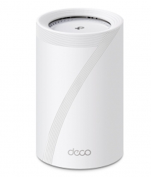 TP-Link Deco BE68 BE14000 Tri-Band Whole Home Mesh Wi-Fi 7 System (1-pack) 688 Mbps at 2.4 GHz + 4324 Mbps at 5 GHz + 8647 Mbps at 6 GHz